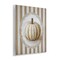 Stupell Industries Beige Stripes Pumpkin Wall Plaque, design by Arlington Prints